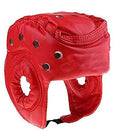 Red Karate Face Protective Head Guard, Taekwondo HeadGuard, Kickboxing Headgear, Karate Head Guard Size Large