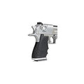 Hogue OverMolded Rubber Grip for Desert Eagle with Finger Grooves, Black - DEP821