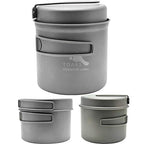 Toaks Titanium 1100Ml Pot With Pan
