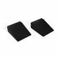 TRENDYNEST EVA Wedge Improves Flexibility Squat Wedge Block NonSlip Calf Stretcher Board for Beginners, Home Gym Black Trapezoi