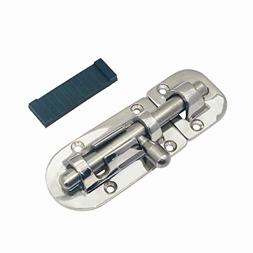 Nrc&Xrc Marine 316 Stainless Steel Heavy Duty 4-1/3'' Long Locker Latch Slide Barrel Bolt For Marine Boat Window/Door/Hatch