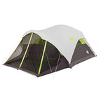 Coleman Steel Creek Fast Pitch Dome Tent With Screen Room, 6-Person , White, 10 X 9