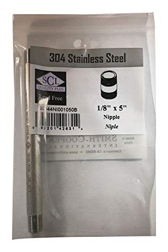 Nipple Ss 1/8'' X 5'' (Pack Of 1)