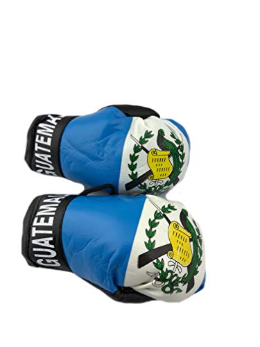 Red Hat Ent Hanging Car Mirror Mini Boxing Gloves (Guatemala)