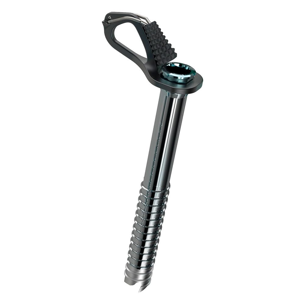 Blue Ice Aero Lite Ice Screw - Gray 19 cm