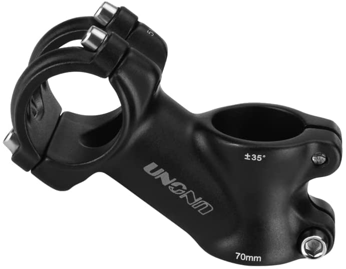 Bike Stem 31.8Mm 35 Degree 70Mm Fomtor Bicycle Handlebar Stem Riser Suitable For Bmx Mtb Road Bike Mountain Bike (31.8 X 70Mm)
