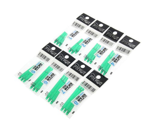 Cosmodarts Fit Shaft Gear Shaft Normal Lock Clear Green 3
