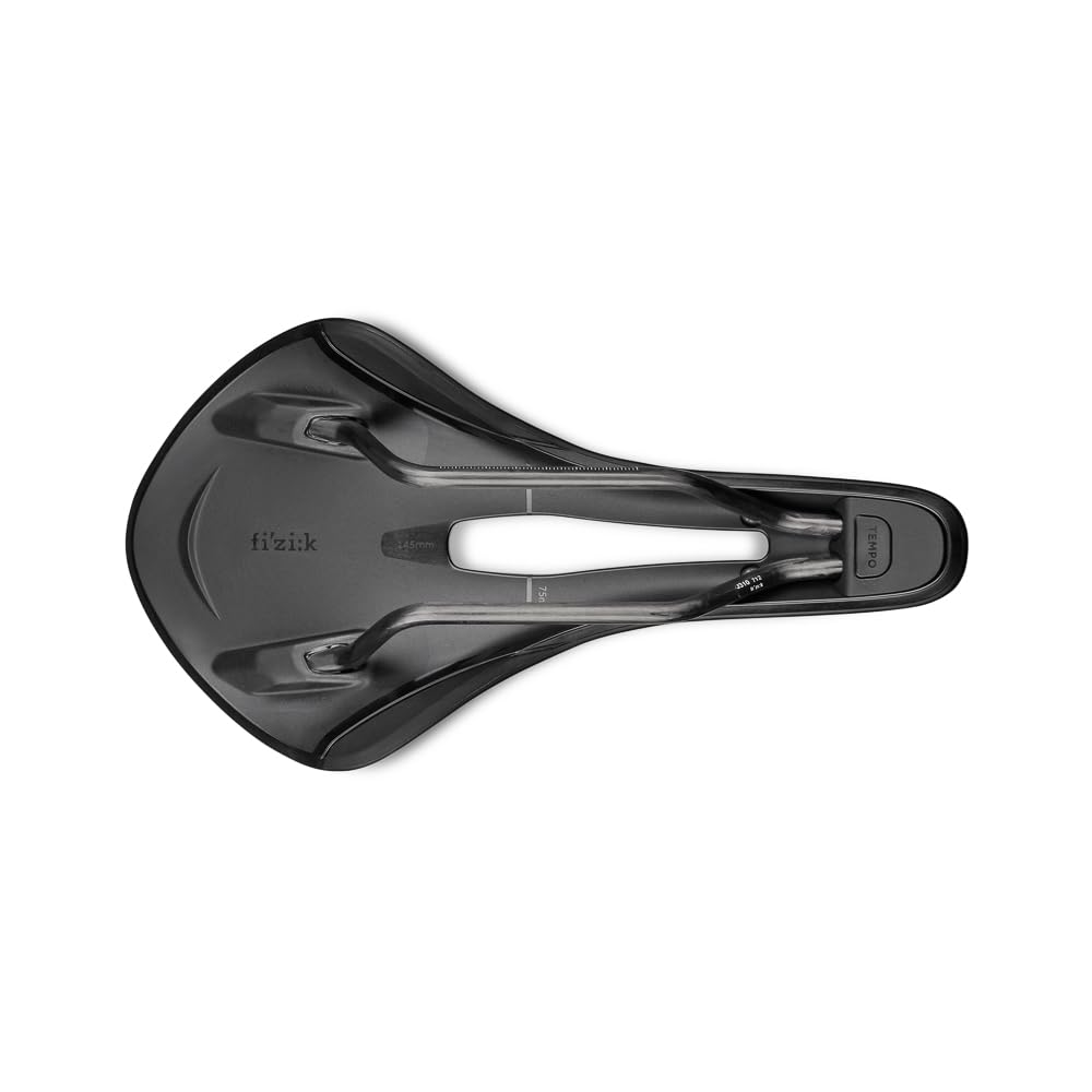 Fizik Tempo Aliante R1,Road Cycling Comfortable Saddle, Black, 145mm