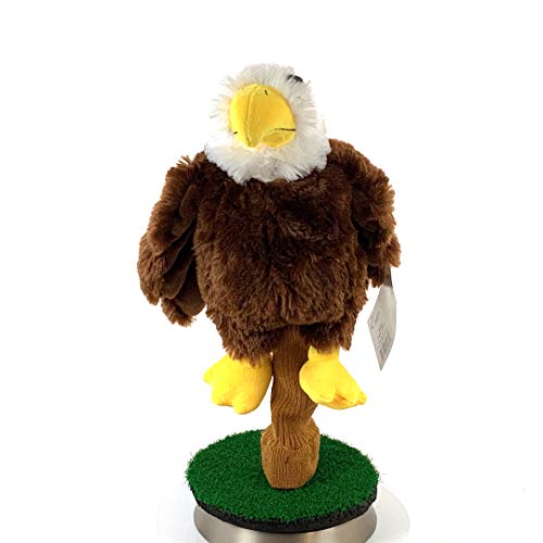 Creative Covers For Golf Bald Eagle Headcover,Brown-White-Yellow,