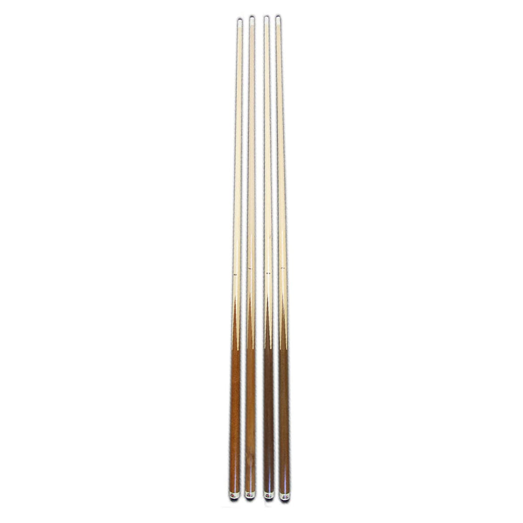 Game Room Guys Billiard Pool Maple Cue Kit - 4 Sticks 18-21 Oz, 2 Spots, 1 Shaper