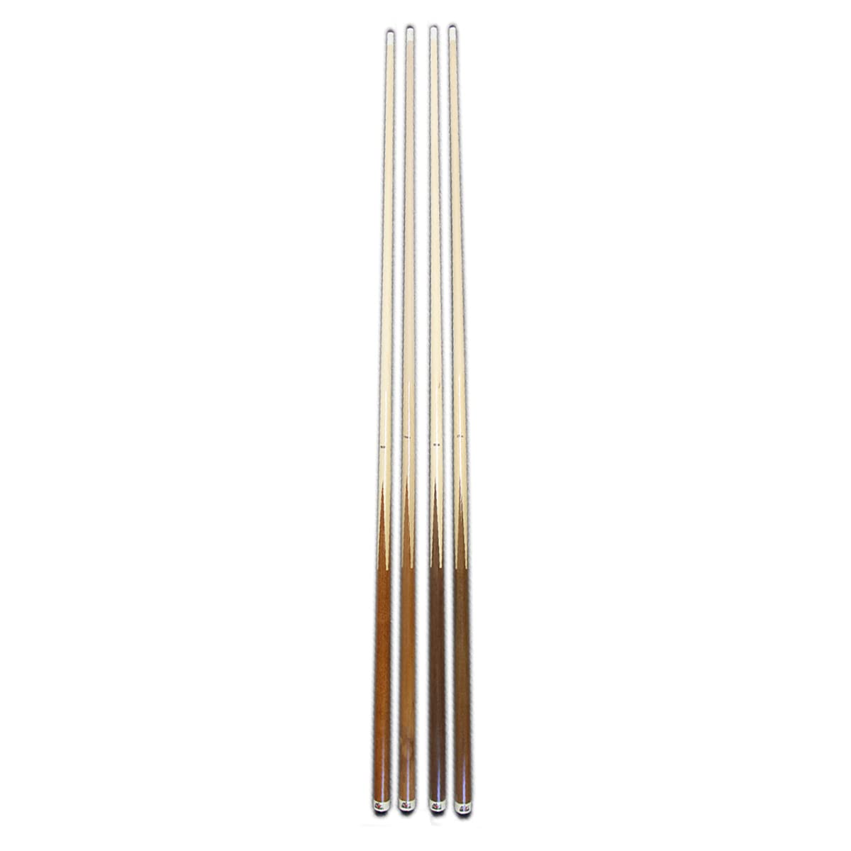 Game Room Guys Billiard Pool Maple Cue Kit - 4 Sticks 18-21 Oz, 2 Spots, 1 Shaper
