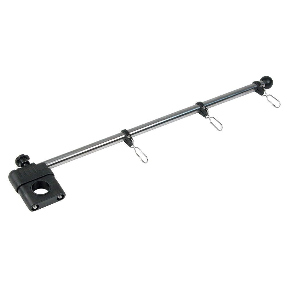 S-5010P Whit Clamp-On-Flag Staff