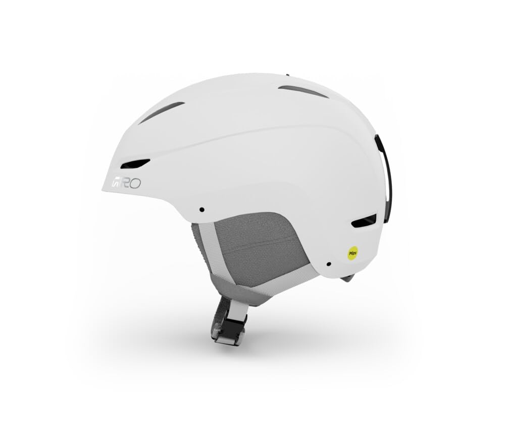 Giro Ceva Ski Helmet - Snowboard Helmet for Men, Women & Youth - Matte White - M (55.5-59 cm)