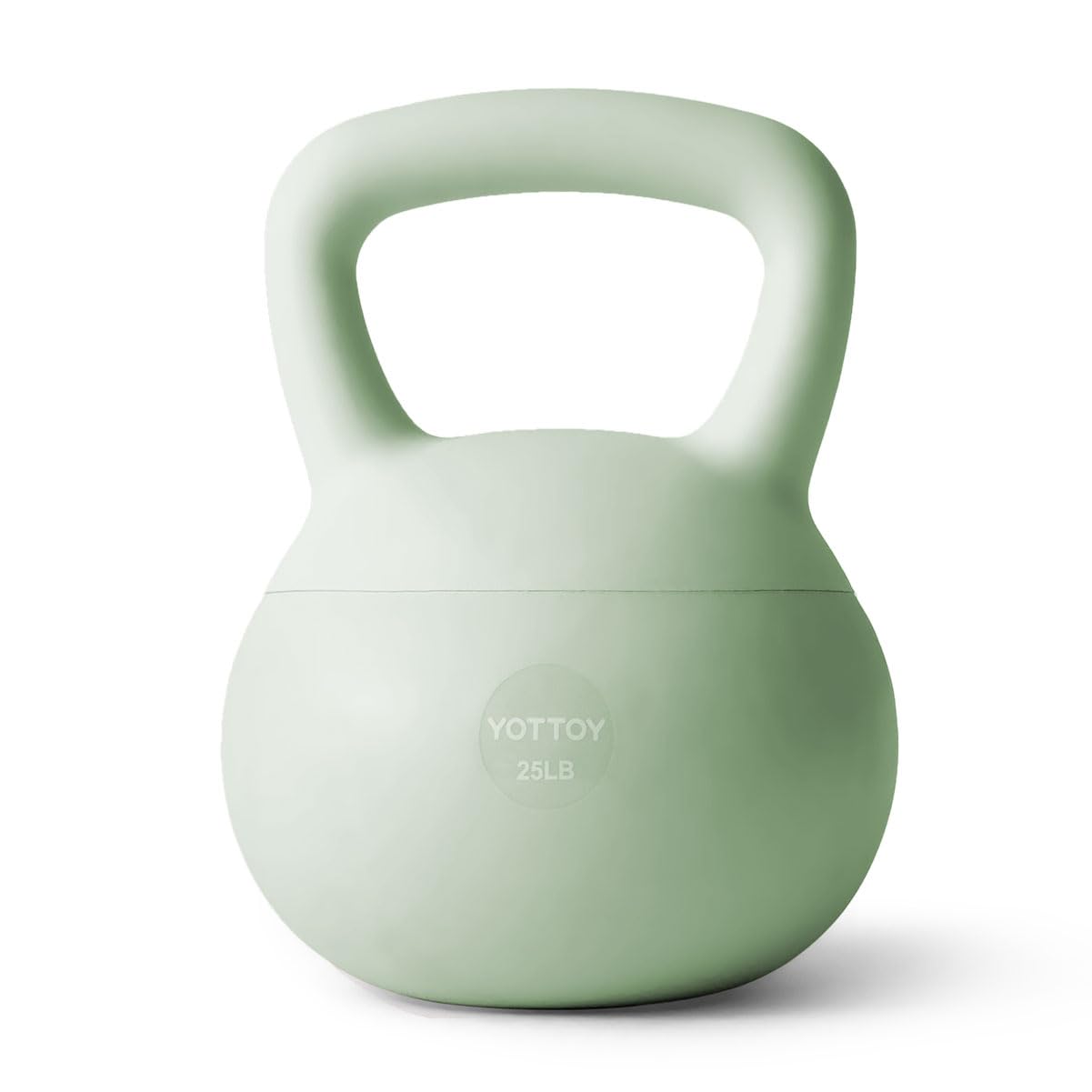 YOTTOY Soft Kettlebell,Kettlebell Anti-Slip Grip Weight for Home Workouts, Kettlebells Set Strength and Safety Guaranteed (Green