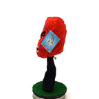 Creative Covers For Golf Skull Golf Headcover, Red