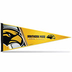 Rico Industries Ncaa Southern Mississippi Golden Eagles Primary 12'' X 30'' Felt Wall D  Cor Pennant - Great For Home/Bed Room/M