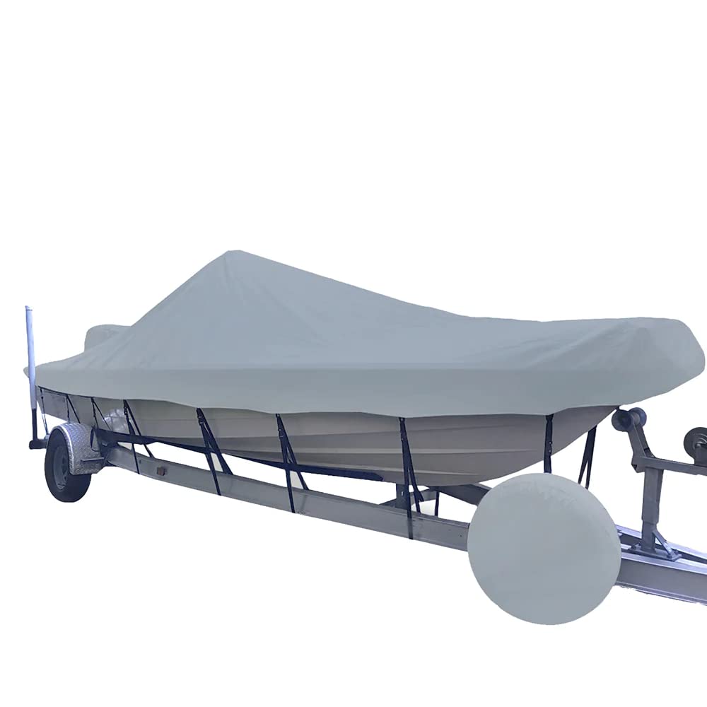 Carver Industries Carver By Covercraft 71219S-11 Sun-Dura Styled-To-Fit Boat Cover F/19.5&39; V-Hull Center Console Shallow Draf
