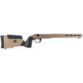 MDT Field Stock for Remington 700 LA RH, FDE, Adjustable Cheek Riser, Hunting Firearm, AICS Magazine Compatible (108647-FDE)