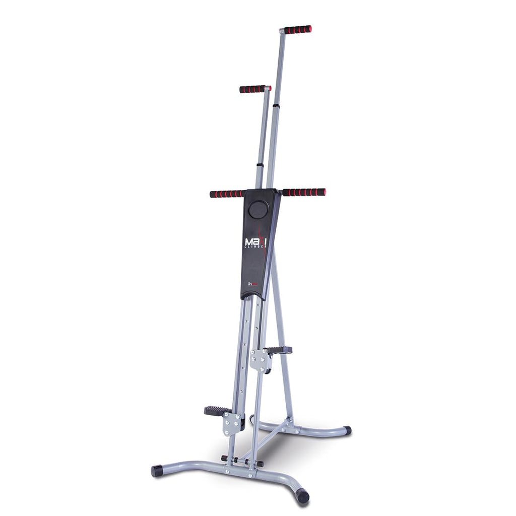 Maxiclimber Vertical Climber Combines Resistance Training And High-Intensity Cardio For A Full Body Workout. Free Coach-Led Clas