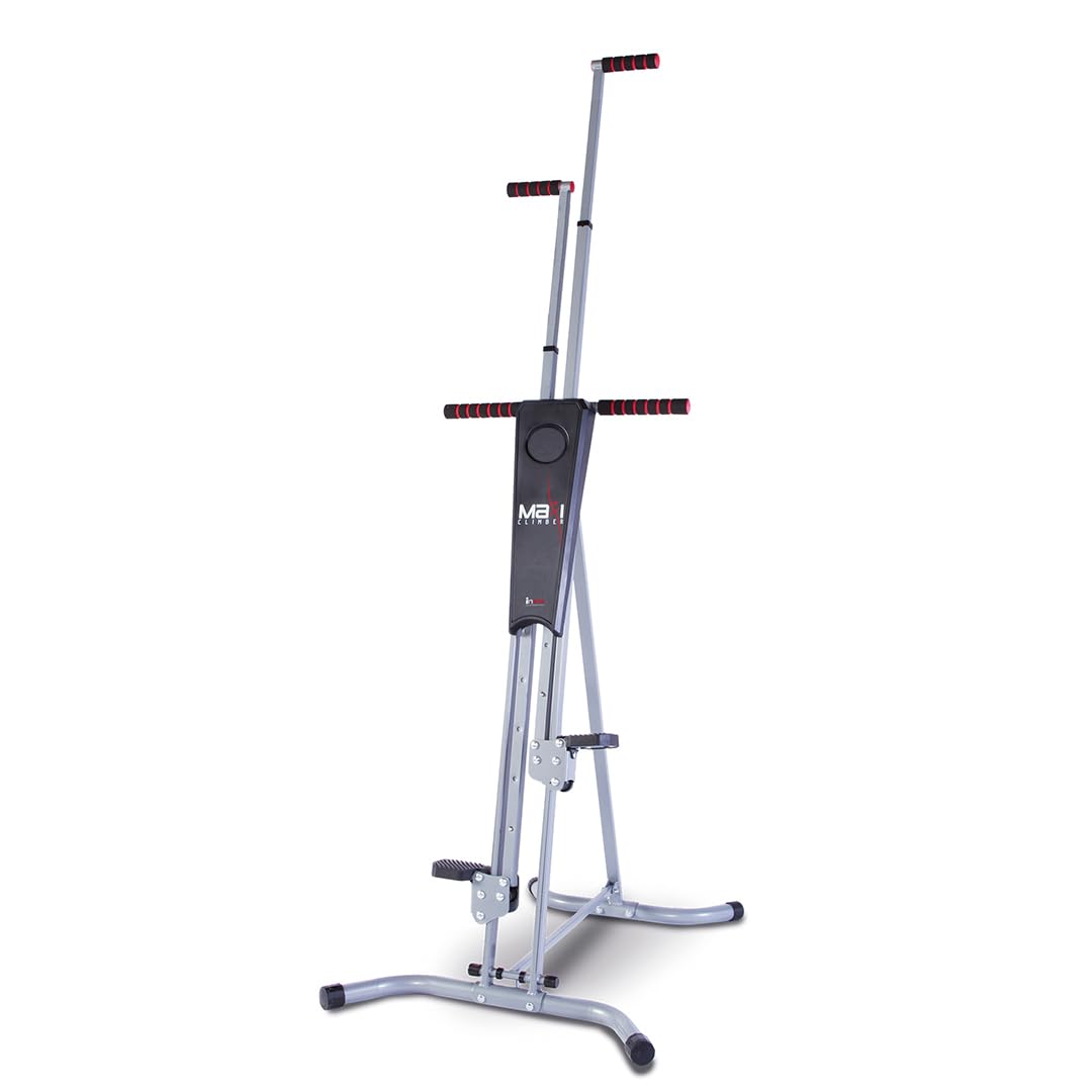 Maxiclimber Vertical Climber Combines Resistance Training And High-Intensity Cardio For A Full Body Workout. Free Coach-Led Clas