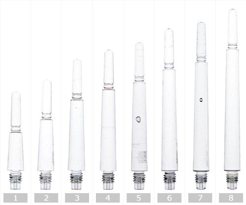 Cosmodarts Fit Shaft, Gear Shaft, Normal Spin, Clear 7