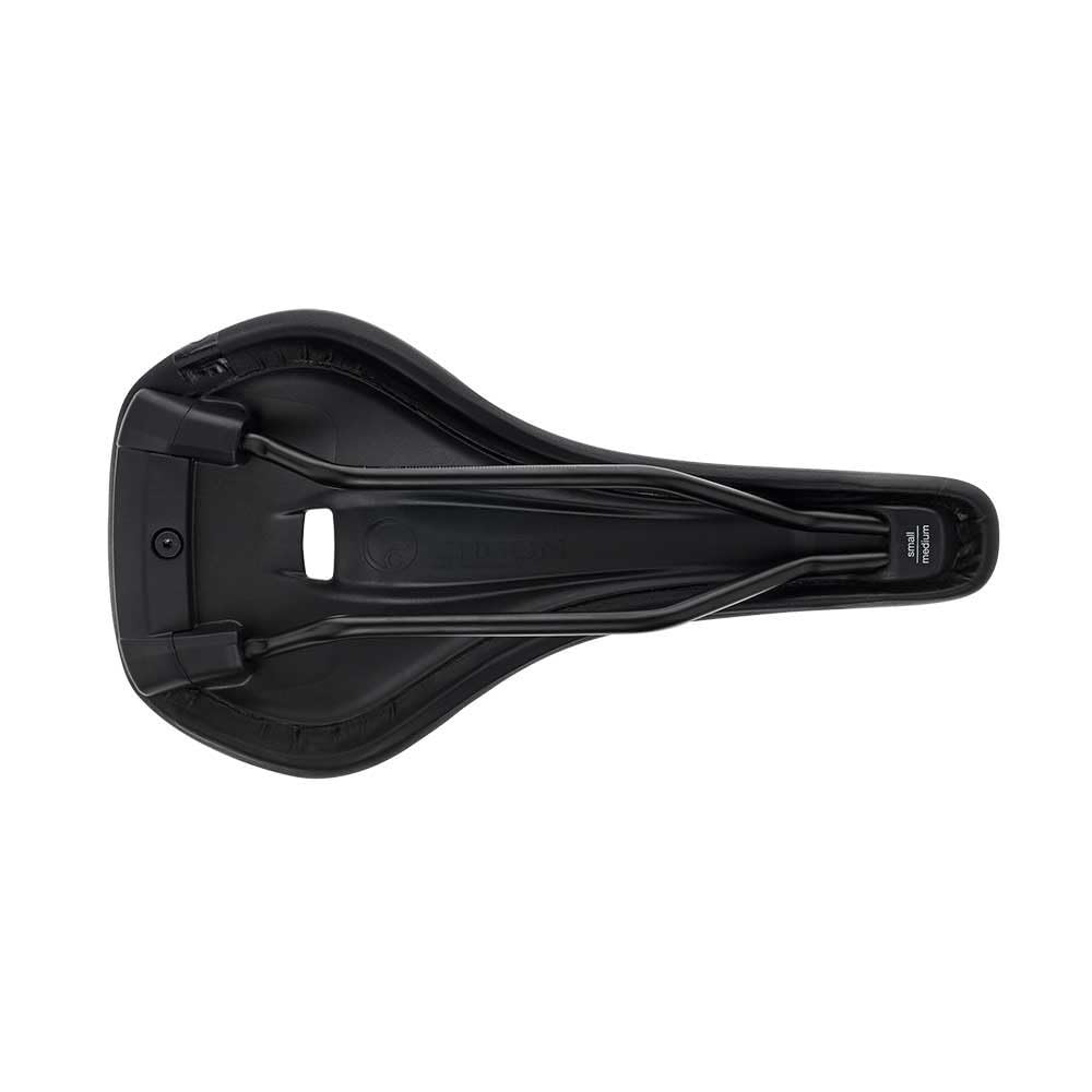 Ergon - Sr Comp Ergonomic Comfort Bicycle Saddle  For Road, Race And Gravel Bikes  Mens  Small/Medium  Black