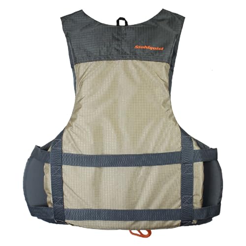 Stohlquist Spinner Youth Fishing Lifejacket (Pfd)-Khaki-Y L/A Xs