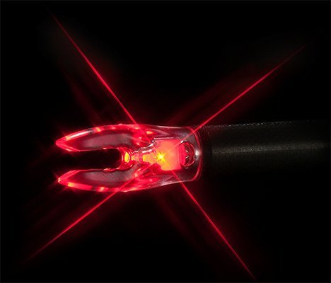 Nockturnal FIT Universal Size Red Lighted Nock