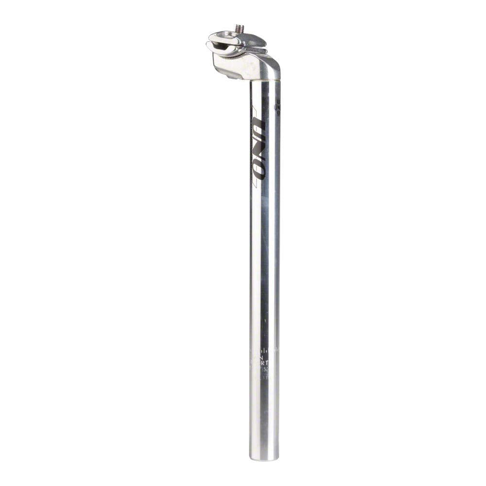 Kalloy Uno 602 Seatpost, 26.8 x 350mm, Silver