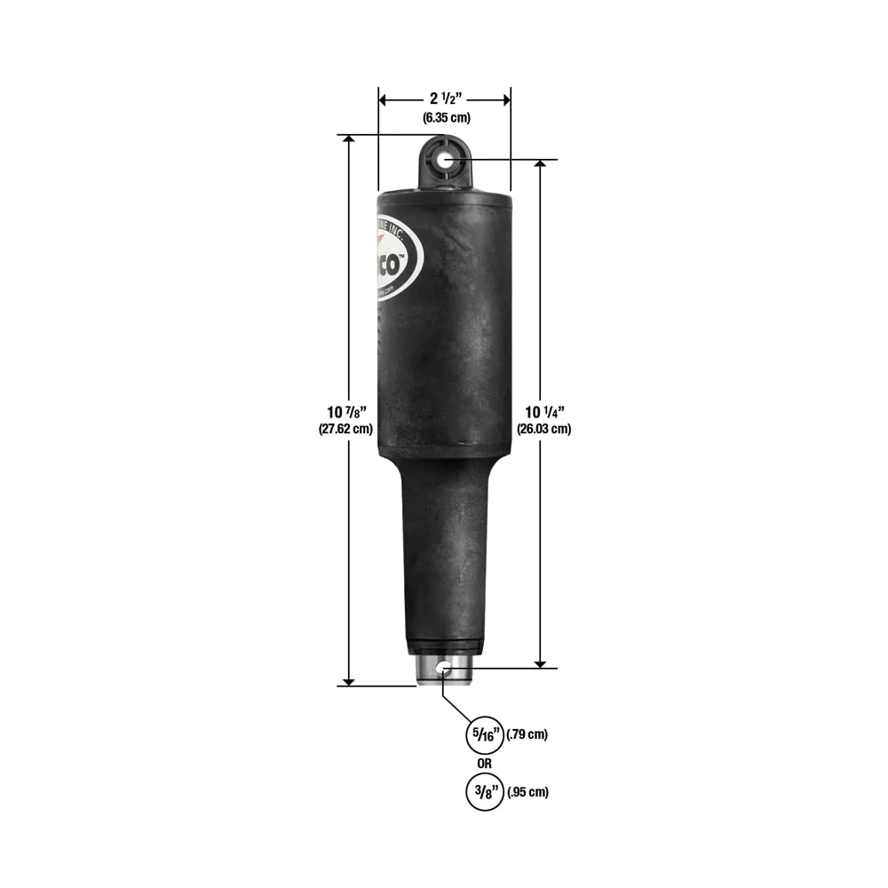 Lenco 101Xds Short Extreme Duty Actuator - 12V - 2-1/4'' Stroke W/3/8 Hardware