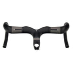 Road Bike Carbon Handlebars Integrated Stem Aero Handlebars For Road Bike 1-1/8 Internla Routing Integrated Carbon Road Handleba
