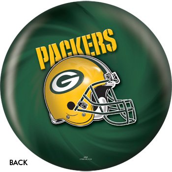 Strikeforce Bowling Officially Licensed Nfl Green Bay Packers Undrilled Bowling Ball (14)