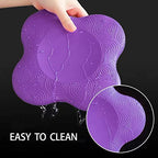 Zealtop Yoga Knee Pad Cushion Extra Thick For Knees Elbows Wrist Hands Head Foam Yoga Pilates Work Out Kneeling Pad (Purple 2Pac