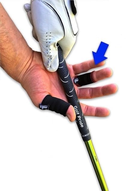 Jerkfit Nubs, Finger Caddies - Thumb And Finger Sleeves To Prevent Golf Blisters. (Black, Medium)