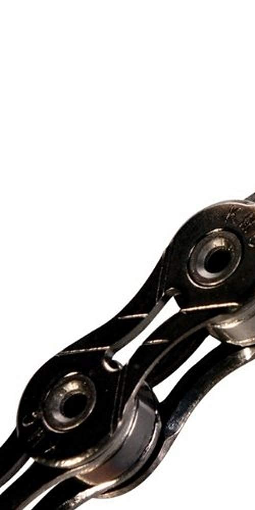 Kmc 11-Speed Dlc11 Series High-Performance Chain, Black, For Road/Mountain/Gravel; Shimano, Sram, And Campagnolo Compatible, Mis