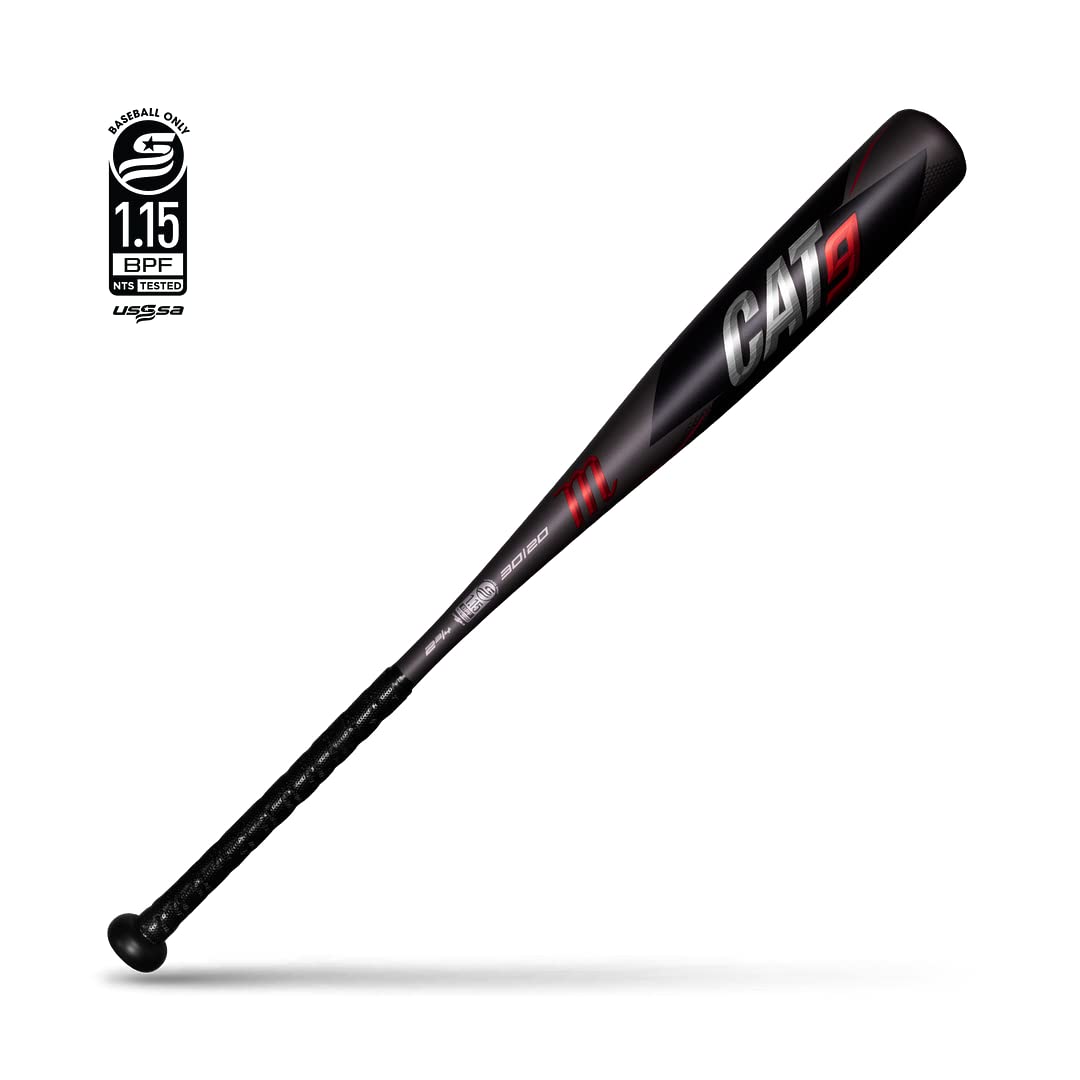 Marucci Cat9 -10 Usssa Senior League Baseball Bat, 2 3/4'' Barrel, 30''/ 20 Oz
