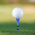 Zivisk Wooden Golf Tees 2-3/4 Inch 100 Count, 2.75'' Long Golf Wood Bamboo Tees(Blue,70Mm)