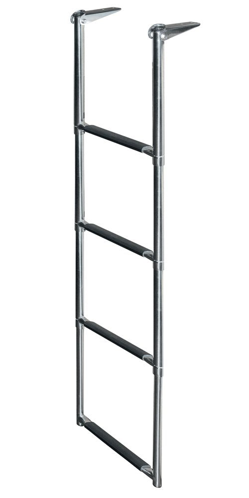Jif Marine Dmx4 Telescoping Drop Stainless Steel Ladder, 4-Step