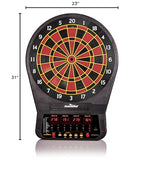 Arachnid Cricket Pro 650 Electronic Dartboard With Micro-Thin Dividers - Available With Optional Wood Dartboard Cabinet