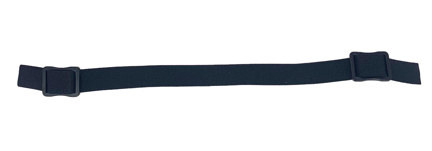 Markwort Plastic Buckle Chin Strap For Baseball Helmet, Black