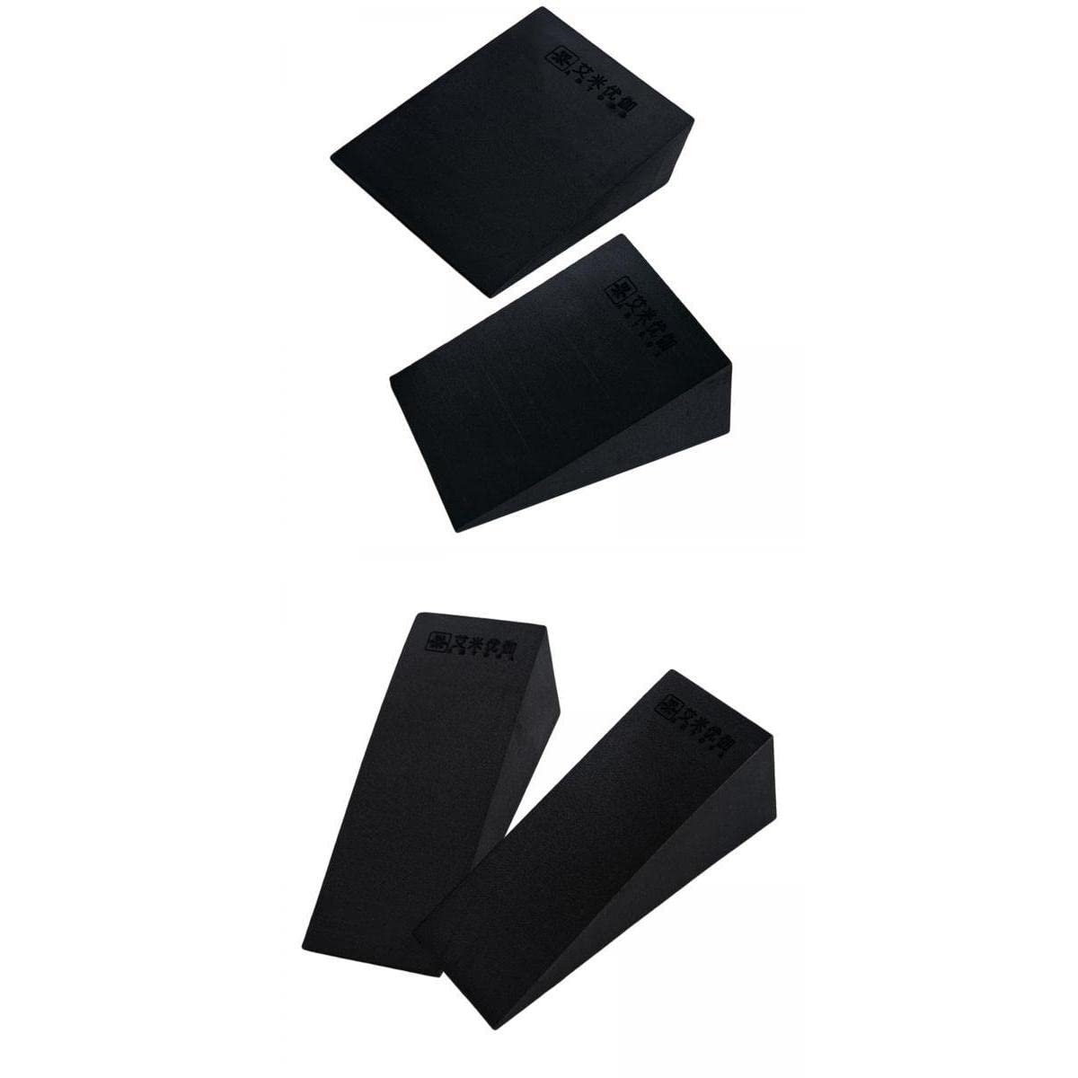 Enakshi (LABEL) Creations 2X Yoga Blocks Wrist Wedge Footrest Cushion Balance for Gym Plank Stretching