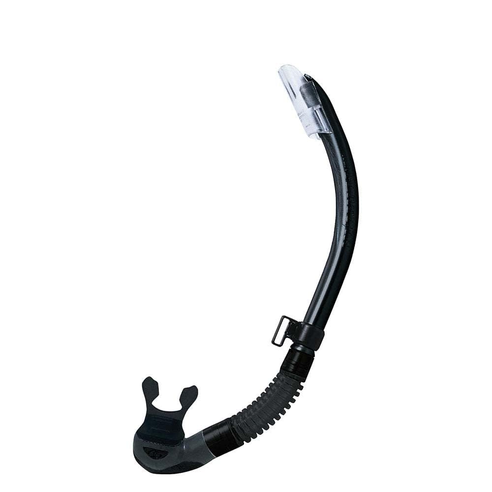TUSA SP-170 Platina Hyperdry II Scuba Diving Snorkel, Black/Black