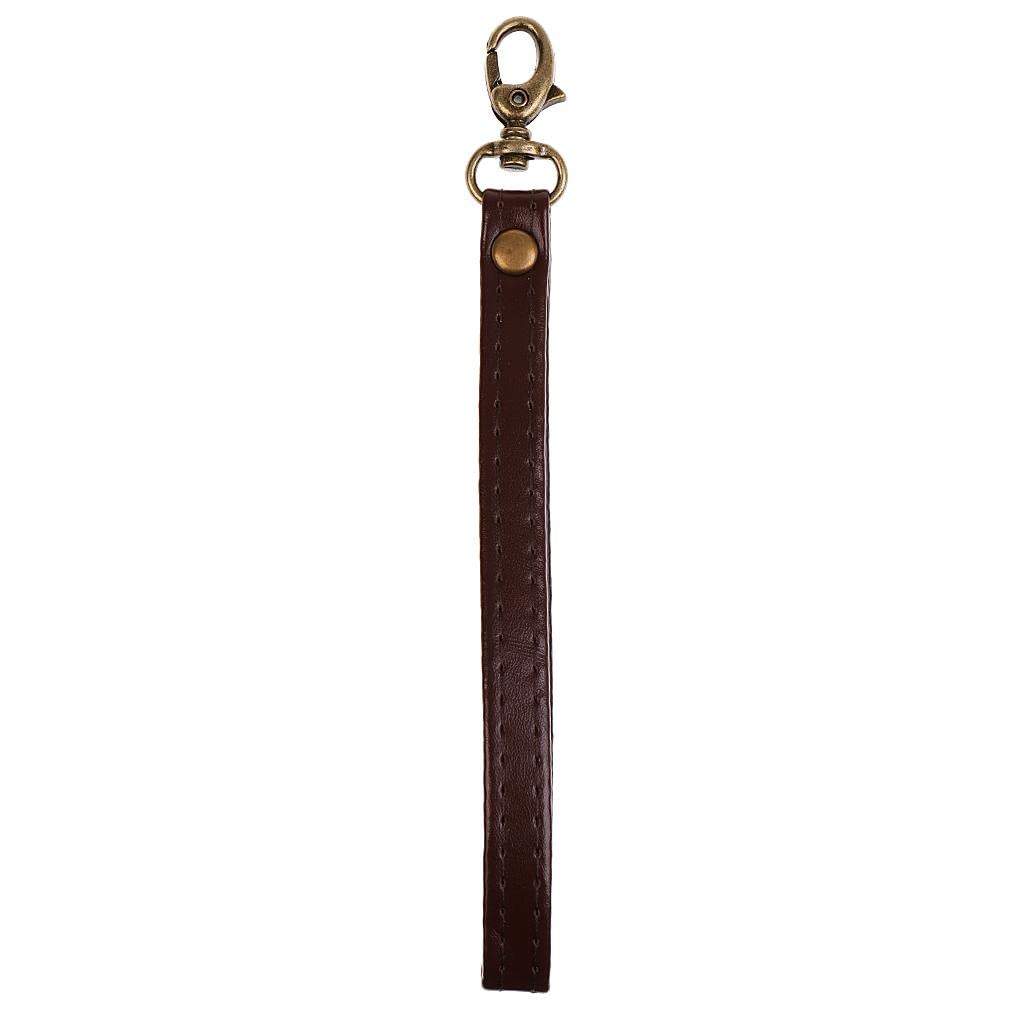 Enakshi Durable Leather Replacement Wrist Strap For Clutch, Wristlet, Purse Brown|Clothing, Shoes & Accessories | Womens Handbag