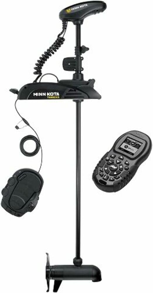 Minn Kota 1358894 Terrova Freshwater Electric-Steer Bow-Mount Trolling Motor With Universal Sonar 2 & I-Pilot Gps, 80 Lbs Thrust