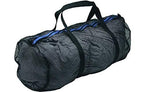 Innovative Heavy Duty Large Mesh Duffel Bag, Black/Blue For Scuba Gear, Snorkeling, Diving, Rafting, Kayaking, And Other Outdoor