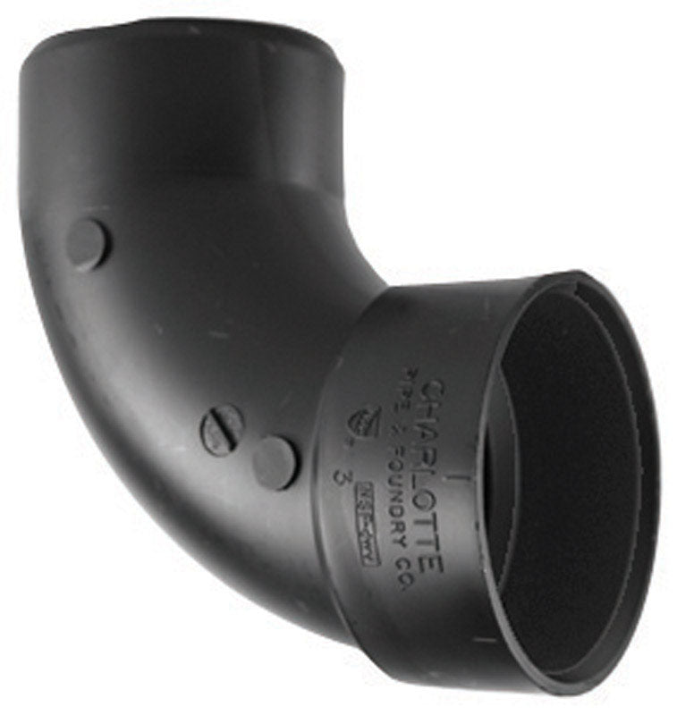 Elbow 90 Abs Dwv3''Hxspig (Pack Of 1)