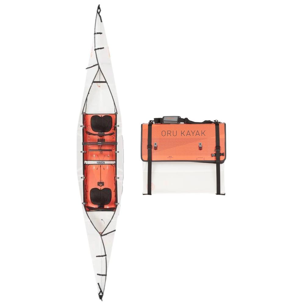 Oru Kayak Foldable Kayak Haven TT | for 1 or 2 People  Stable, Durable, Lightweight  Lake and River Kayaks  Beginner, Interme