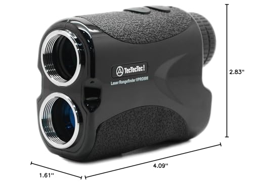 Tectectec Vpro500 Golf Rangefinder With High-Precision, Laser Range Finder Binoculars With Pinsensor And Battery, Golf Accessori