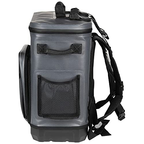 Klein Tools 62810Bpclr Cooler Backpack, 30 Cans Insulated Backpack Cooler, Rugged Bottom, Ideal For Jobsite, Hunting, Camping Or