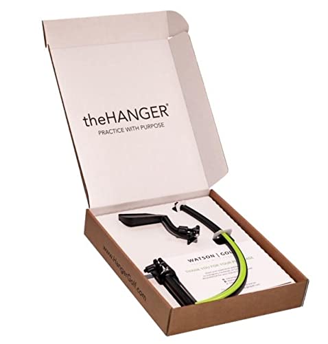 Thehanger Golf Training Aid For Right Handed Golfers, Golf Swing Aid Helps With Clubface Awareness, Swing Plane, And Proper Impa